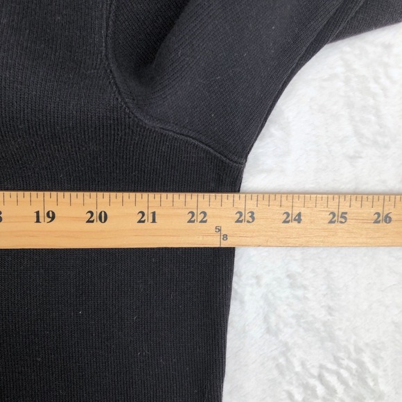 POLO Ralph Lauren 100% Cotton Quarter Zip Shirt Men's L Navy Blue L/S Heavy - Picture 8 of 9